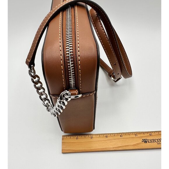 Michael Kors Jet Set Large Open Luggage Brown East West Crossbody 32S4SJ6C7P NWT - Picture 15 of 16